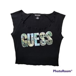 Rare Vintage Guess Crop Top